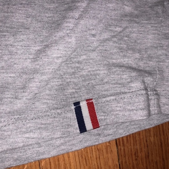 CREMIEUX Tropezien Men L Grey Jersey Crew Neck  Print S/S T-Shirt: NYC MADE - Picture 3 of 6